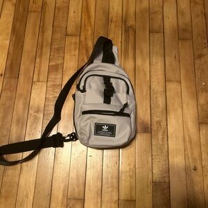 Gray Crossbody Bag